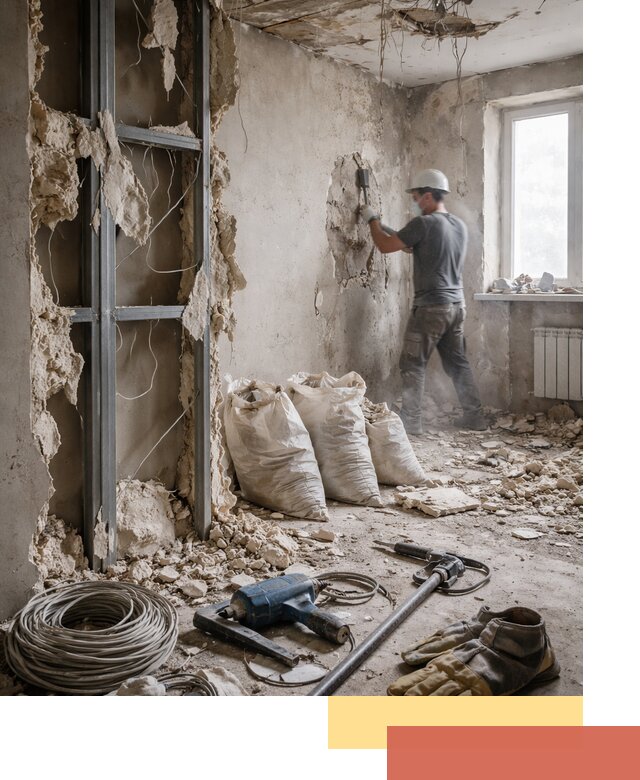 Профессиональный демонтаж зданий и конструкций в Пугачеве