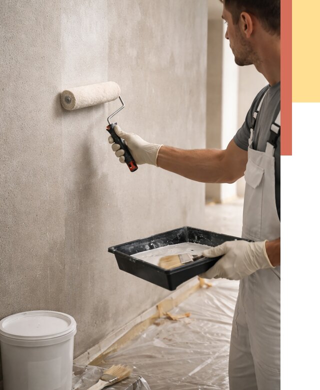 Грунтовка стен в Пугачеве от 2235 руб. м2 — быстро, недорого, с материалом | ОТДЕЛОЧНИК-Пгч