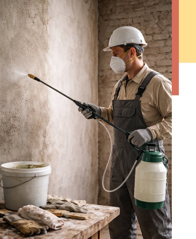 Антисептическая обработка стен в Пугачеве от 1219 руб. — быстро и недорого | ОТДЕЛОЧНИК-Пгч