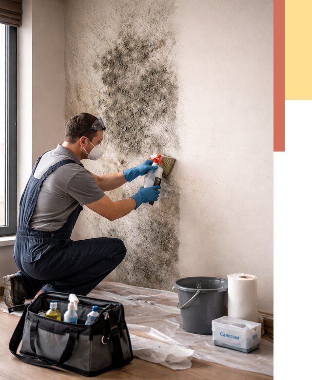 Удаление плесени со стен в Пугачеве от 2184 руб. — быстро и недорого | ОТДЕЛОЧНИК-Пгч