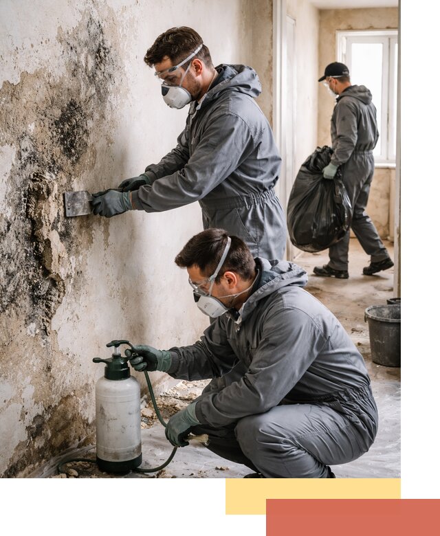 Удаление плесени со стен профессионально в Пугачеве