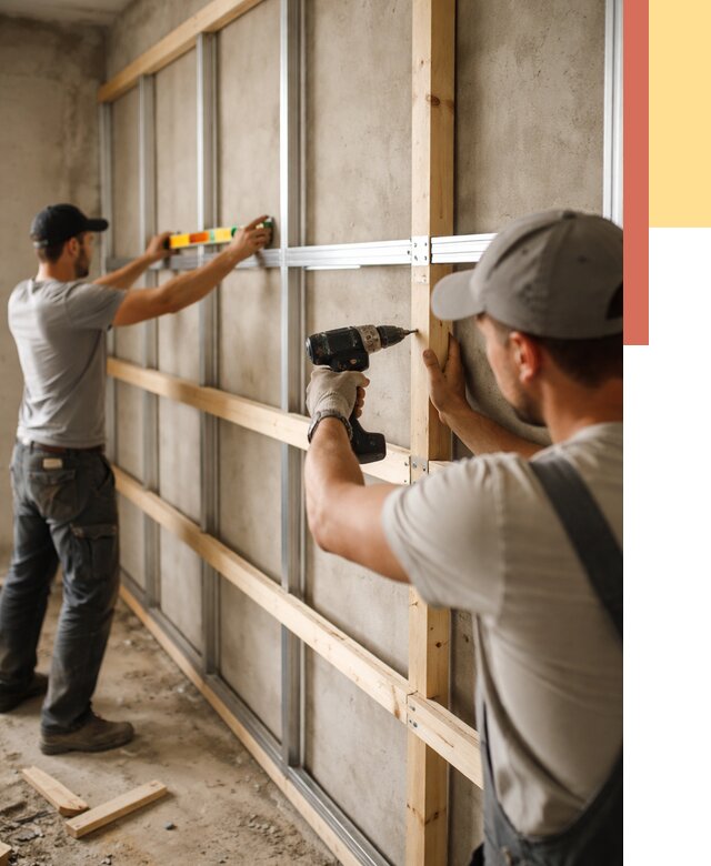 Устройство обрешетки под панели в Пугачеве от 2134 руб. — монтаж под ключ | ОТДЕЛОЧНИК-Пгч