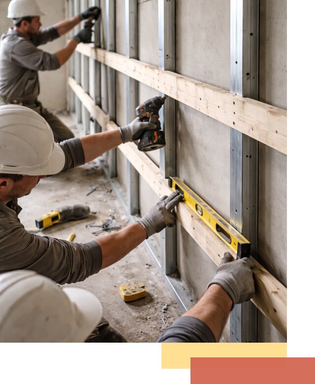 Устройство обрешетки под панели в Пугачеве