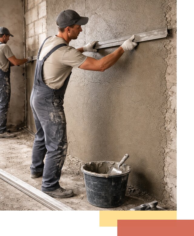 Штукатурка стен цементно-песчаная в Пугачеве профессионально