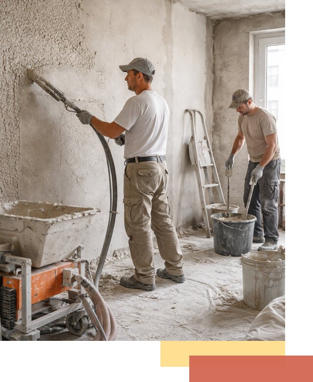 Машинная штукатурка стен в Пугачеве — быстро и качественно