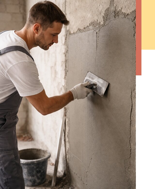 Штукатурка стен под плитку в Пугачеве от 4267 руб./м2 — выравнивание под плитку | ОТДЕЛОЧНИК-Пгч