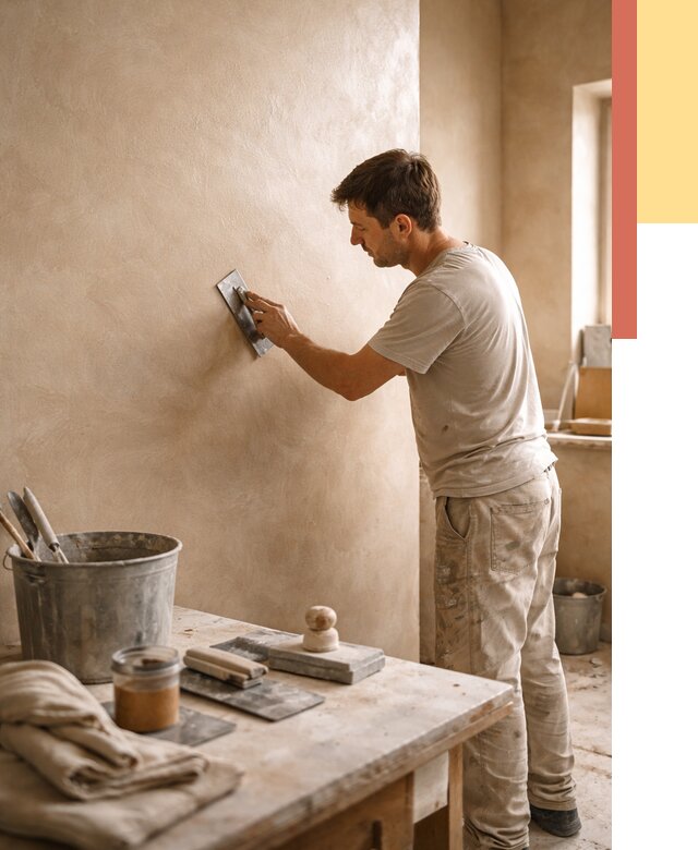 Марокканская штукатурка таделакт в Пугачеве под ключ от 4267 руб. | ОТДЕЛОЧНИК-Пгч