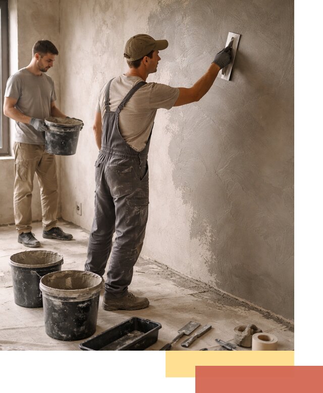 Нанесение микроцемента на стены в Пугачеве качественно и быстро