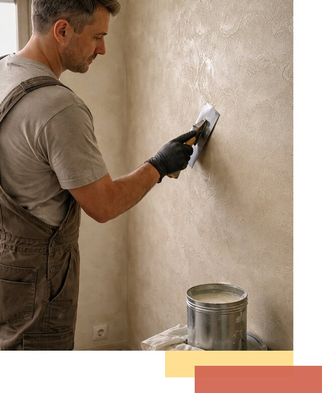 Нанесение воска на штукатурку в Пугачеве для защиты и блеска