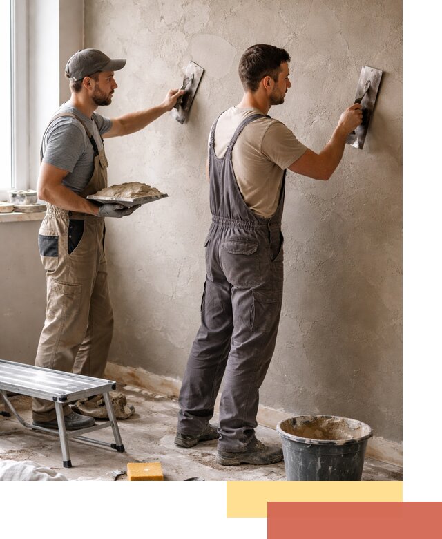 Ремонт декоративной штукатурки и восстановление фактуры в Пугачеве