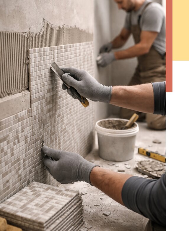 Облицовка стен мозаикой в Пугачеве от 3251 руб/м2 — укладка мозаики на стены | ОТДЕЛОЧНИК-Пгч