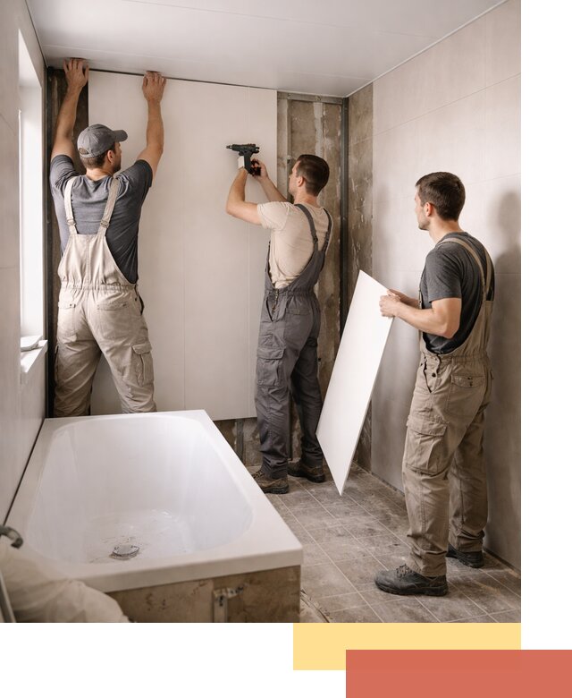 Отделка ванной панели ПВХ профессионально в Пугачеве