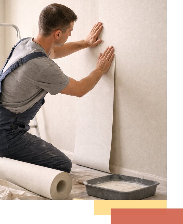 Поклейка флизелиновых обоев в Пугачеве качественно и быстро