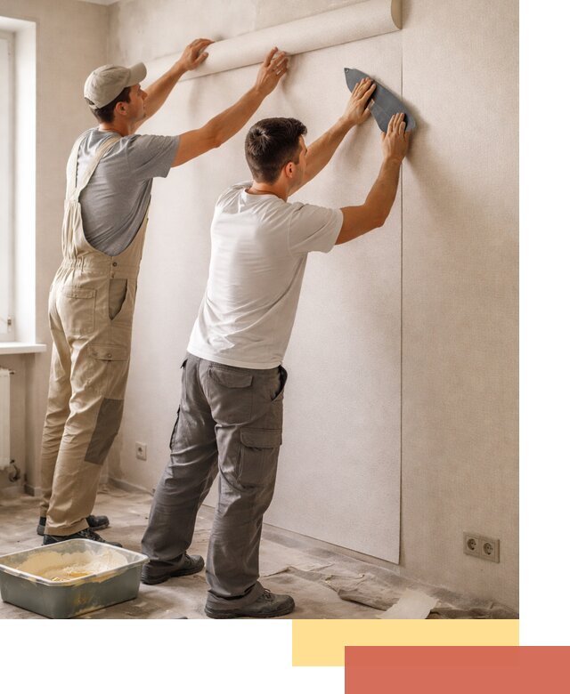 Поклейка виниловых обоев в Пугачеве профессионально и качественно