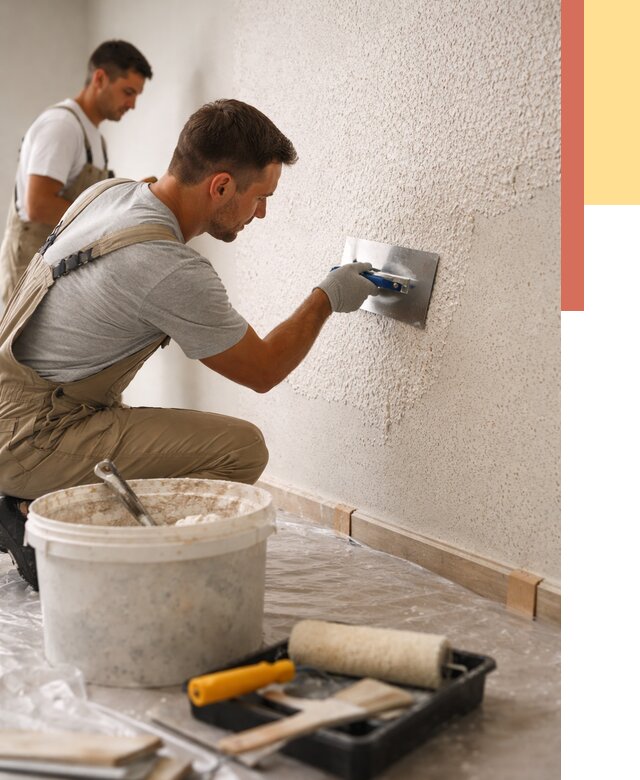 Нанесение жидких обоев в Пугачеве от 7620 руб./м2 — быстро и недорого | ОТДЕЛОЧНИК-Пгч