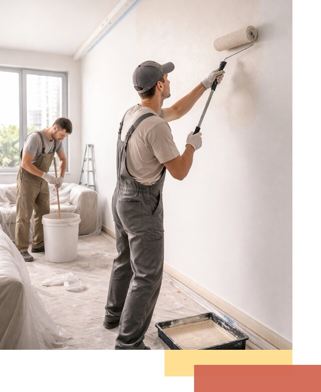 Покраска стен в офисе в Пугачеве — быстрый и качественный ремонт