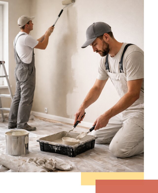 Покраска стен в квартире в Пугачеве — профессионально и аккуратно