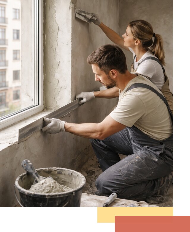 Штукатурка откосов дверей и окон профессионально в Пугачеве