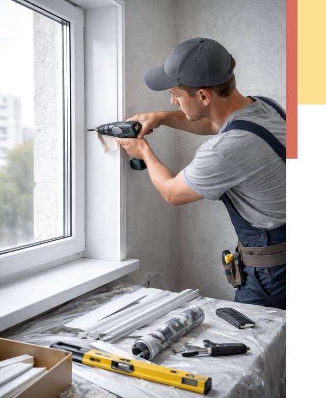 Установка пластиковых откосов в Пугачеве от 2286 руб. | ОТДЕЛОЧНИК-Пгч монтаж, быстро и недорого