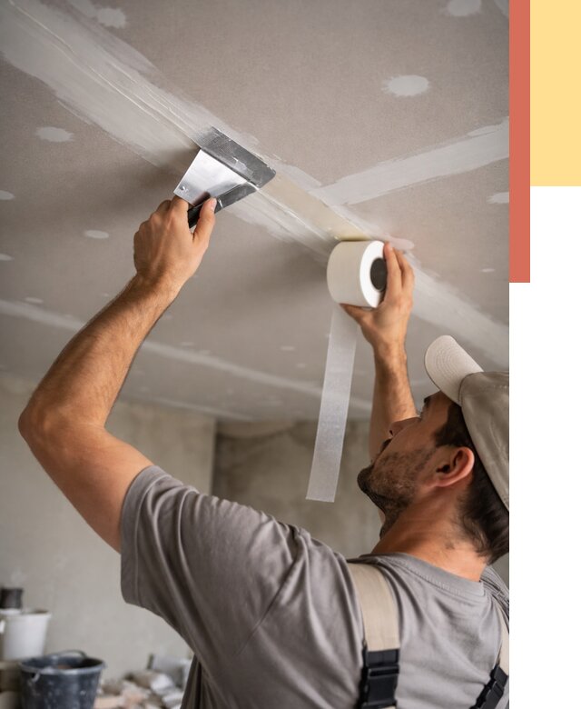 Обработка швов потолка ГКЛ в Пугачеве от 7620 руб. под ключ | ОТДЕЛОЧНИК-Пгч