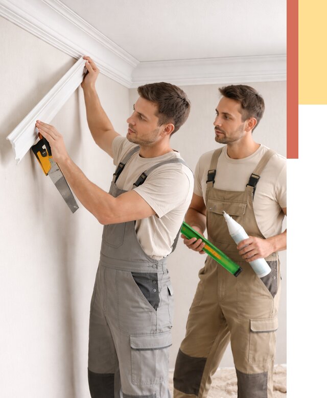 Монтаж потолочного плинтуса в Пугачеве от 2337 руб. — быстро и недорого | ОТДЕЛОЧНИК-Пгч