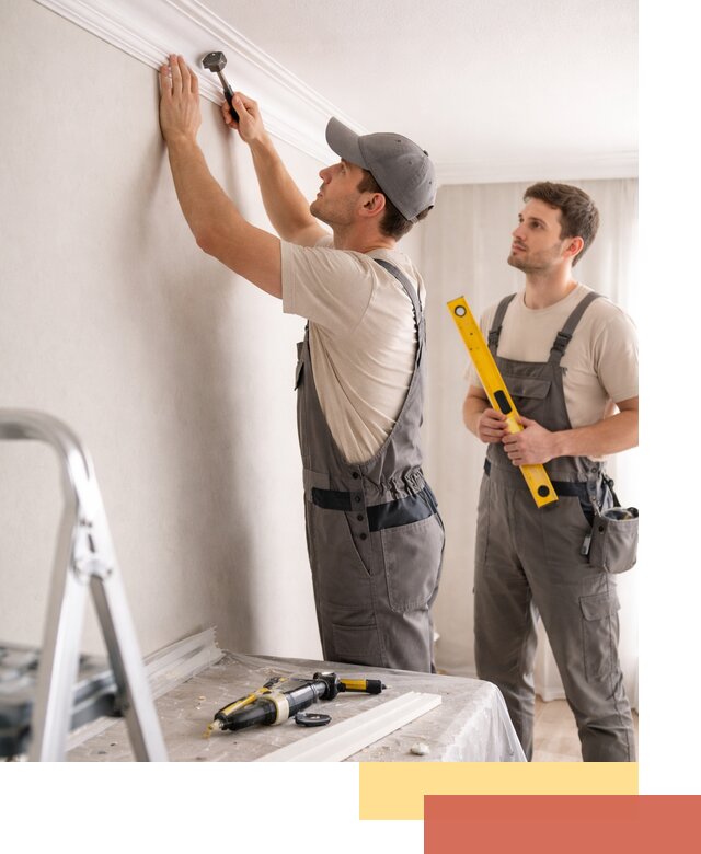 Монтаж потолочного плинтуса в Пугачеве качественно и быстро