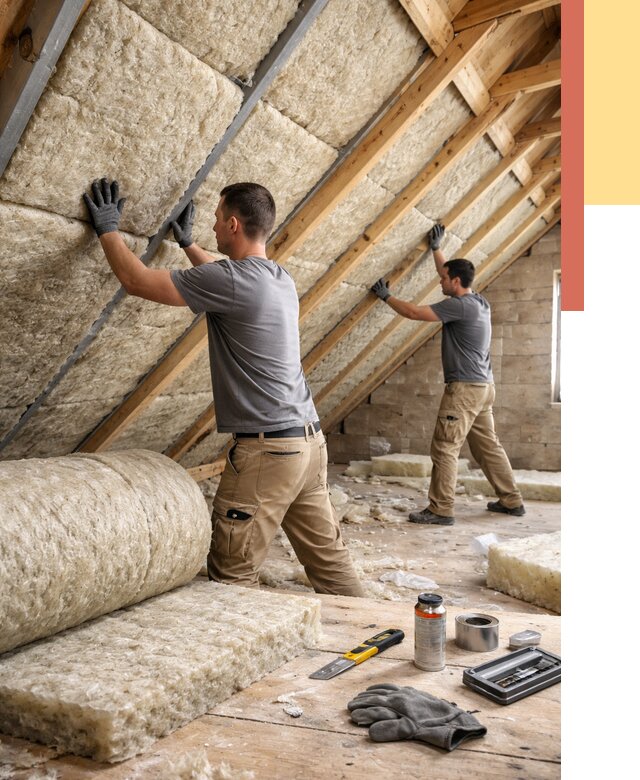 Утепление потолка минватой в Пугачеве от 1473 руб. — быстро и недорого | ОТДЕЛОЧНИК-Пгч